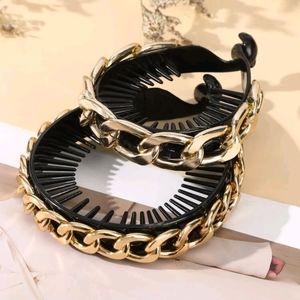 🍉5 for $25* Chain Hair Clips